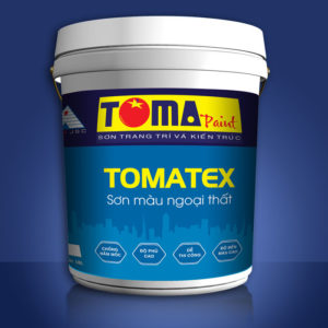 Sơn màu ngoại thất TOMATEX